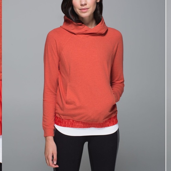 lululemon athletica Tops - lululemon athletica Orange Hoodie